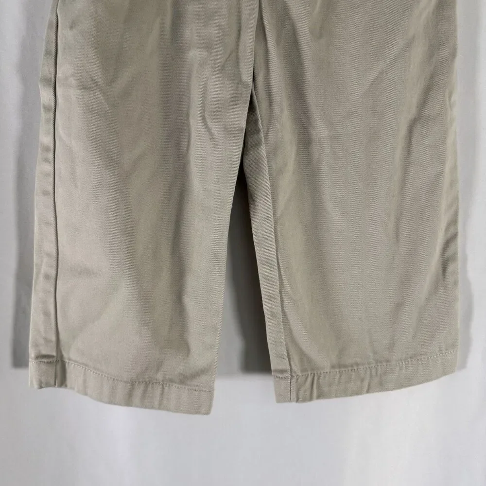 Polo Ralph Lauren Chino Pants Baby Boy 18M Khaki Flat Front Pull On